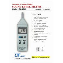 뉴페이스 소음 측정기 SL-4012, 1개