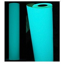고품질 25cm x 100cm 티셔츠 빛나는 pu 열전달 비닐 인쇄 절단 플로터 열 프레스 다리미, 푸른 빛
