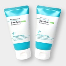 브링그린 대나무 히알루 수분 크림 100ml+100ml 튜브형 [웨이크메이크 톤업크림 샘플증정]