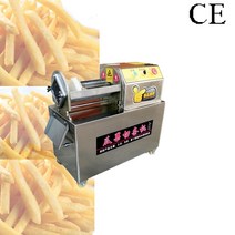 감자튀김커터 프렌치프라이 커터 전기 상업용 감자 커팅 머신 칩 스테인리스 스틸 채소 및 과일 파쇄, 2.65mm  220V