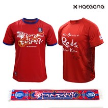 월드컵 공식 티셔츠 머플러 붉은악마 축구 응원 반팔티 코리아 대한민국 한국 성인용 아동용 단체복, 월드컵티_Reds_70