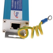 터치스크린패널 rj-45 기가비트 1001000mbps 이더넷 네트워크 장치 서지 보호기 피뢰기