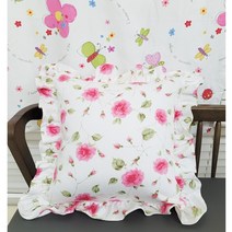 리빙데코 파스텔로즈 쿠션커버 주문제작상품