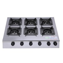 업소 영업용 가스렌지 식당 중식화구 간덱기 간택기, 스틸페이스 하니컴 롱 4구(LPG)