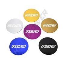 휠 용품 알루미늄 합금 62MM 센터 캡 레이 림 허브 4 개 CE28 TE37 ZE40 VOLK 휠 커버, 02 RAYS_01 4PCS SILVER