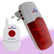 센서벨 대명 콘센트형 FM경광등 (5218) 장거리 비상벨 무선벨_797979EA, 쿠팡 본상품선택
