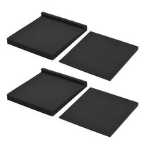 2 팩 고밀도 음향 절연 폼 패드 30*27cm/27*14cm/27*10cm 스튜디오 모니터 스피커 용 사용 가능 영역, 30 X 27cm_3