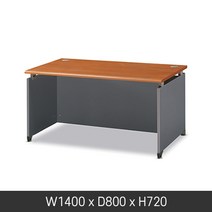 몬스터오피스 탑책상 1200 1400 1600 1800 책상 사무용책상 사무실책상, 02_탑책상1400_연체리(CO)