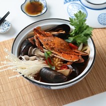 지브로와 바다그맛 싱싱한 해물 얼큰 해물탕 홈쿡 나혼자 밀키트 1인분 (500g), 단품