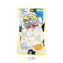 1살 강아지 소형견 뼈모양 미니 개껌 5개 기호성좋은 선호하는 강쥐껌