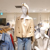 온앤온 오픈형레더숏자켓