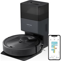 블랙 로봇 청소기 자동 쓰레기 수거 레이저 센서, Q5 블랙+