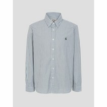 [빈폴] [SLIM] 클래식 스트라이프 셔츠 그린 BC3164C14M