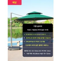 초대형 파라솔 카페파라솔 대형파라솔 테라스 2.5~3m 피크닉파라솔, 12.3미터 녹색