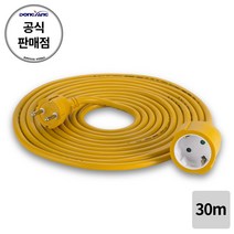 동양전자 국내산 산업용 1구 연장코드, 1개, 30m