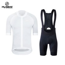좋은 Ykywbike-남성용 사이클링 의류 세트 자전거 유니폼 로드 셔츠 키트 빕 쇼츠 퀵 드라이 라이딩