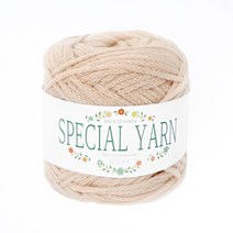 털실나라 미니볼 리사이클 튜브 마크라메 75g 10+1 가성비 뜨개실, L21 연베이지