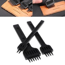 가죽 그리프 목타 4-6mm 간격 펀칭 원형 치즐