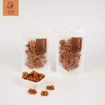 102호 / 호두강정 100g 2개입 / 견과류 답례품 영양 간식 술안주, 호두강정100g+피칸강정120g