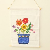 DIY 방과후만들기 내가 그리는 패브릭 족자 만들기재료