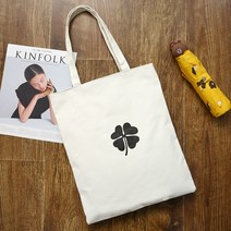 디자인 에코백 캔버스백 지퍼 데일리백