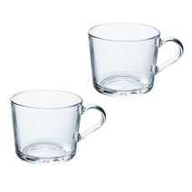 이케아 IKEA 365+ 240ml 강화유리 머그컵, 2개