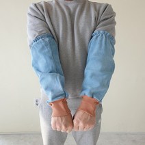 소가죽 시보리 팔토시 용접토시 작업토시 작업토시 미술 화방 공방, 1쌍