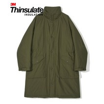 PARTIMENTO 파르티멘토 3M 신슐레이트 M 90 스웨덴 파카 카키 Thinsulate Sweden Parka Khaki