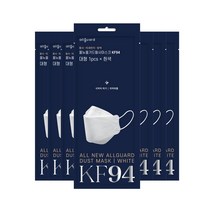 올뉴올가드 KF94 황사방역마스크 특대형 1매입, 50매