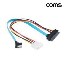 SATA 변환 케이블 젠더 SATA+IDE 4P to SATA 22P 30cm, 2개