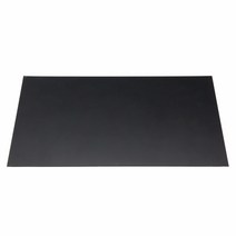 블랙 ABS 스틸렌 플라스틱 플랫 시트 플레이트 산업 부품용 1mm x 200mm 300mm 1 개, 한개옵션0