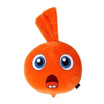 비트파티 오렌지 봉제인형 쿠션 인테리어 러블리