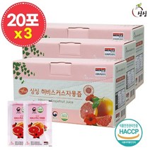 싱싱 히비스커스 자몽즙 3박스 60포, 없음