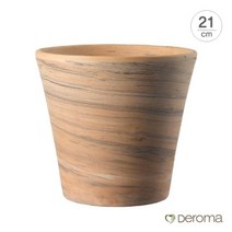 [데로마 Deroma] 테라코타 이태리토분 바소 코노 듀오 21cm, 21cm/white