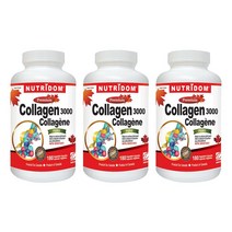 뉴트리돔 프리미엄 콜라겐 3000 Premium Collagen 180정 x3