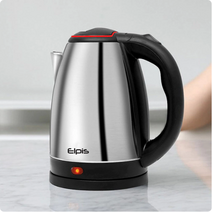 ELPIS 1.8L 원터치 스텐 전기주전자 EPS-S1800
