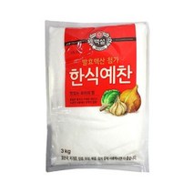상세설명참조 제일제당 백설 한식예찬 3kg 한식조미료, 단품, 단품