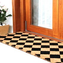 비엘 야자수매트 흙털이 현관 야자매트 업소용발매트, 클래식격자 500MMx1200MM