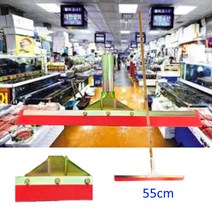 넓은 수산시장 물청소용 광폭 55cm 고무비 로비 밀대 물기 공공장소 상가