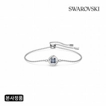 [스와로브스키] [/본사정품] Angelic 블루 로듐 팔찌M 5662141