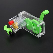 소형 핸드자가손발전기(발전기세트/전구실험종합세트), 꼬마전구실험종합세트