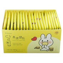 네이처오다 달칩 초코샌드 12g x 20p, 초코맛, 1개