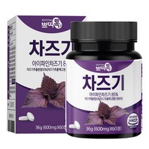 루테올린 국내산 차즈기 차조기 자소엽 추출물 60정, 5개