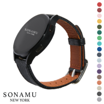 소나무뉴욕 갤럭시워치 앱송 가죽 스트랩 밴드 20mm 전체 시리즈 호환 3 4 5, 18.사피아노_얼티밋그레이, 갤럭시워치 20mm 스트랩