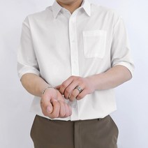 디알엠 남자 반팔 셔츠 오버핏 링클프리 구김없는 셔츠 빅사이즈 M~4XL