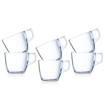 누에보 내열강화 머그컵(6p)세트, 누에보 내열강화머그6p(220ml)