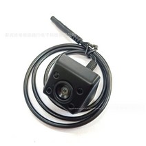 스크류 적외선 램프 후방 전방 측면시 제어 다기능 고화질 CCD 차량용 카메라 영상, 블랙