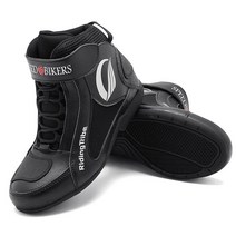 해외 프로바이커 겨울 에어 맥스 숏 바이크부츠 모터바이크 남자-27763, 10.A015 블랙