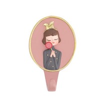 버블 소녀 무료 펀치 옷걸이 벽 옷걸이 벽 코트 옷걸이 키 행거, C