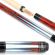 [정품인증당구몰] 고리나 업소용큐A(레드) / 개인 당구 클럽큐 상 하대 세트 용품